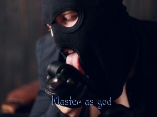 Master_as_god